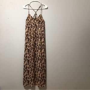 ARMANI EXCHANGE LEOPARD PRINT DRESS SIZE O